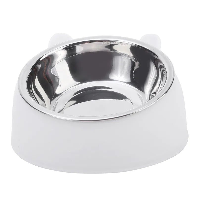 100ml raised cat and dog bowl, elevated feeder for easy and comfortable pet eating, perfect for small dogs and cats