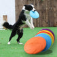 Bite-resistant flying disc toy for dogs, designed for durability and hours of fun, perfect for fetch and play