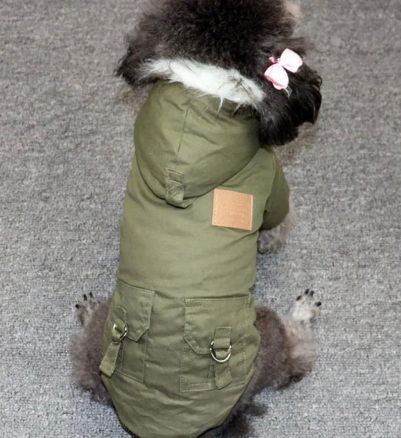 Thickened Winter Dog Coat Jacket - Dog and Cat Studio