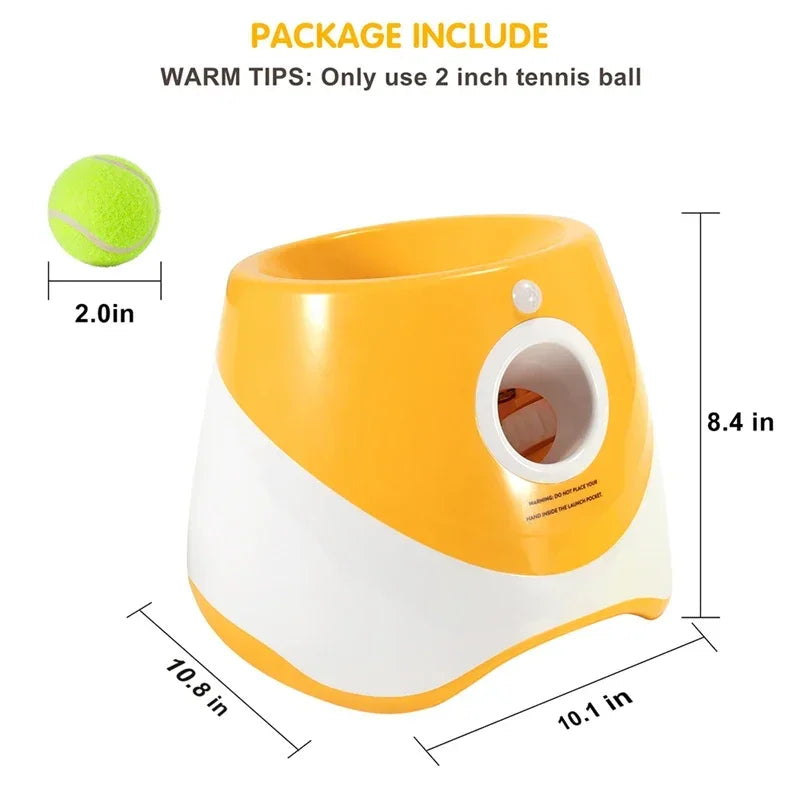 Automatic Tennis Ball Launcher - Keep your Dog happy even when you can't be there! - Dog and Cat Studio