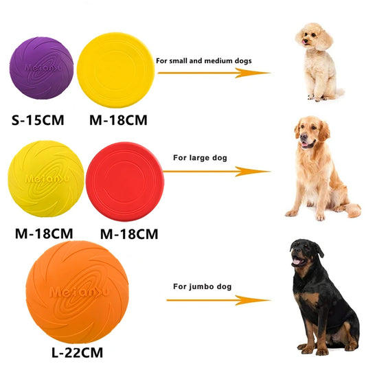 Bite-Resistant Flying Disc Toys For Dog