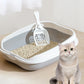 Luxury Semi-Enclosed Cat Litter Tray - includes matching Scoop - Dog and Cat Studio