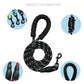 Comfort Padded dog Lead with Reflective Strip. - Dog and Cat Studio